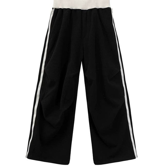 ジッパーラインパンツ