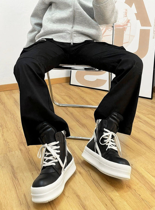 ストリートジップアップスニーカー