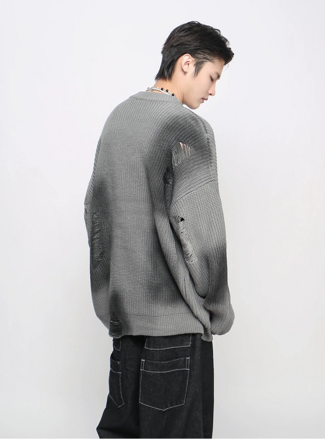 ソウルグランジダメージニット