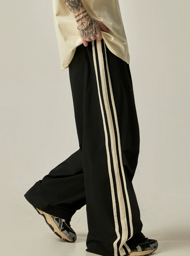 スリーラインルーズボトムス