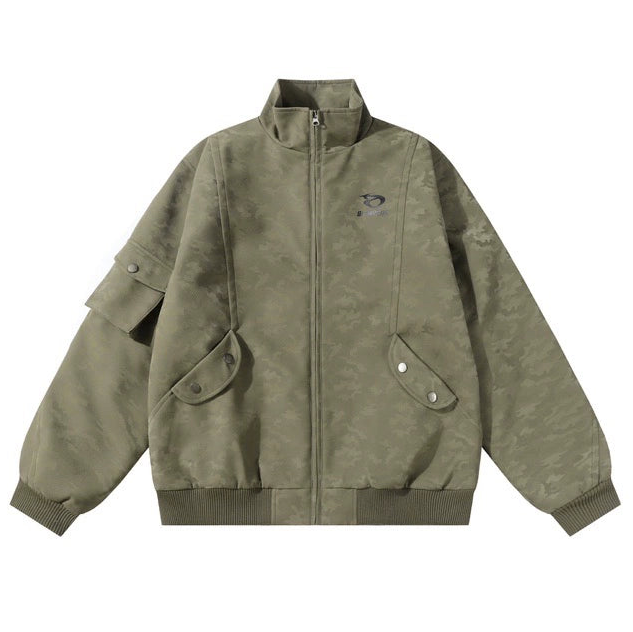 ミリタリースタンドブルゾン