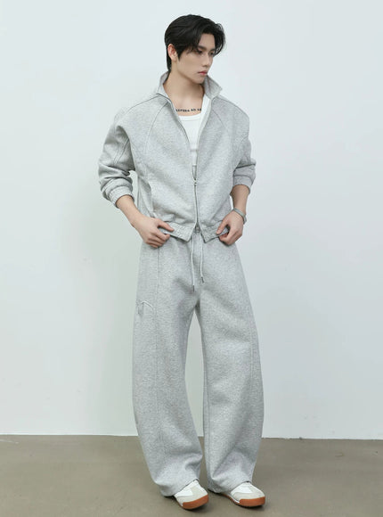 ワイドスウェットパンツ