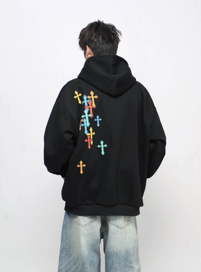 クロスオーバー ジップフーディ