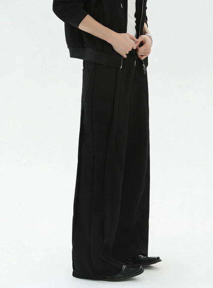 ルーズラインスウェットパンツ