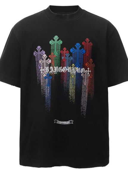 カラフルクロスTシャツ