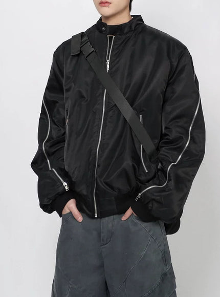 ジッパーショートジャケット