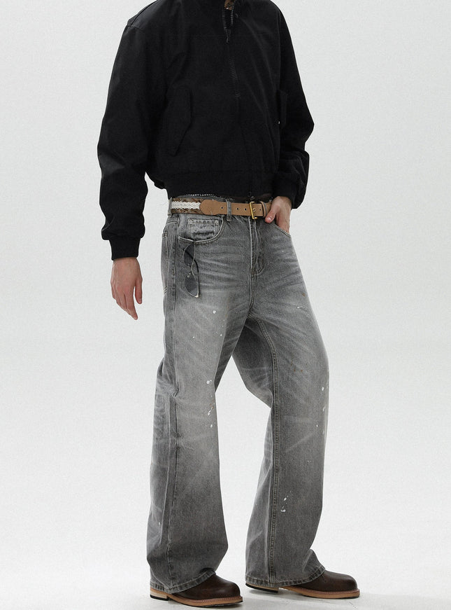 クラッシュアートグレージーンズ