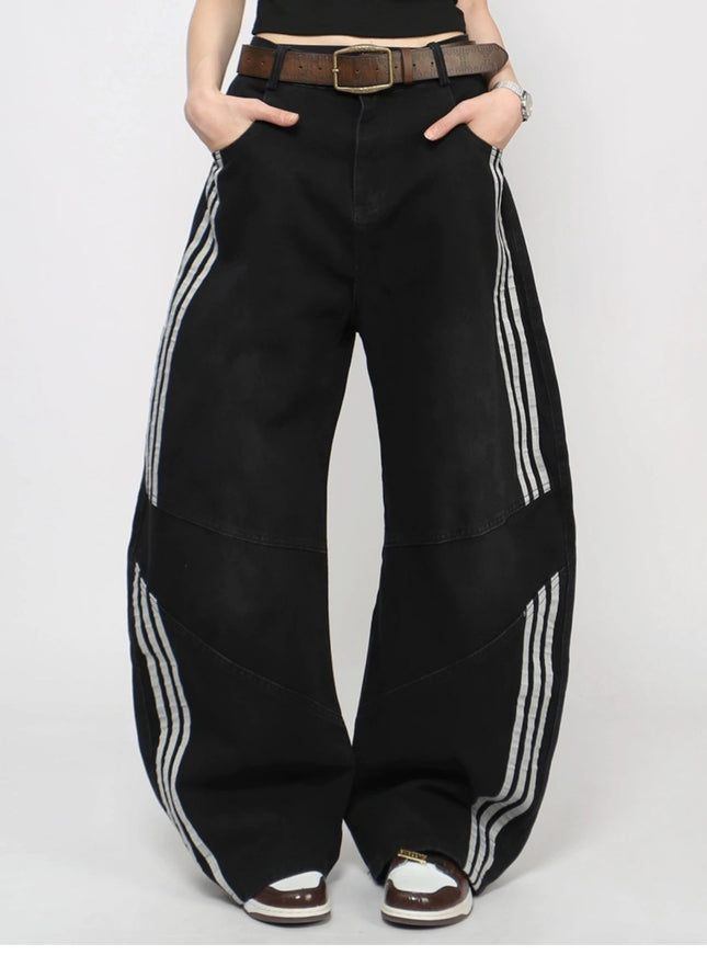 ストリートラインワイドデニム