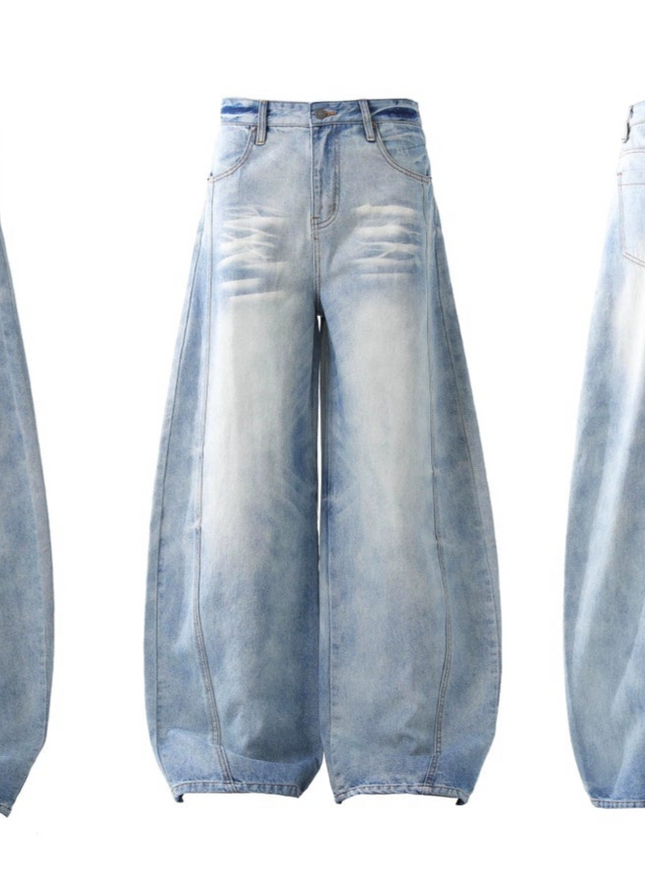バルーンワイドヴィンテージデニム