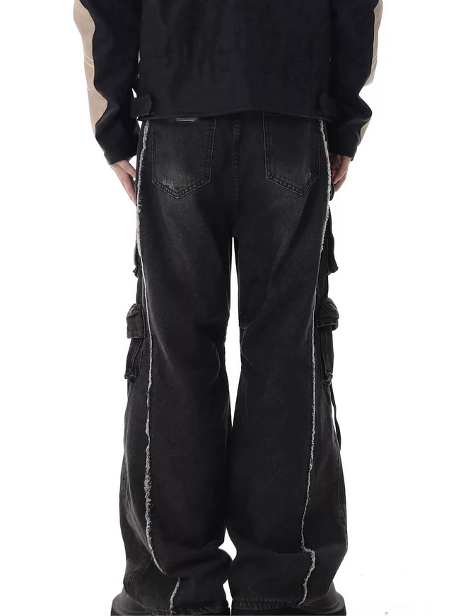 ダメージストリートオーバーサイズカーゴパンツ