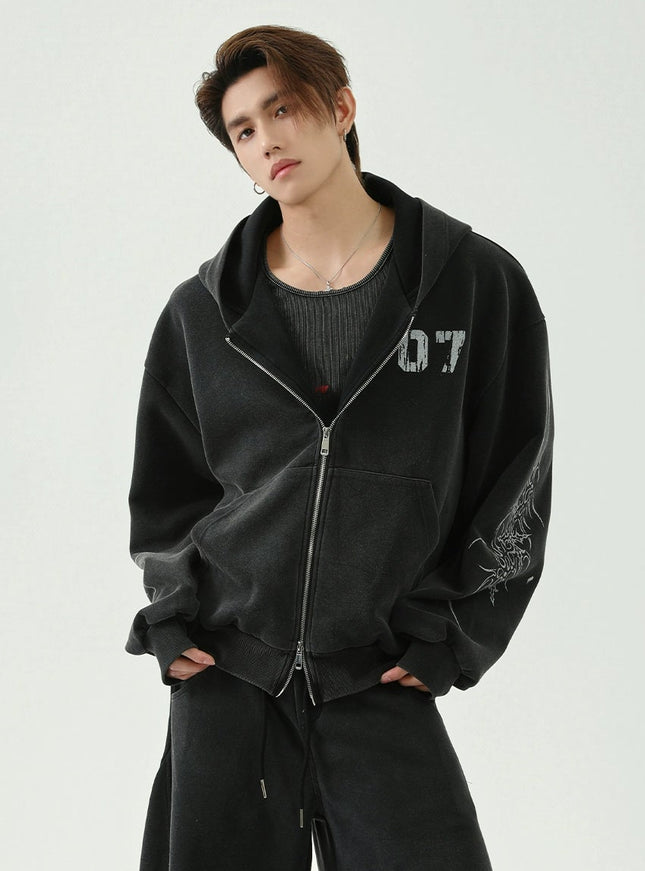 07トライバルジップフーディー