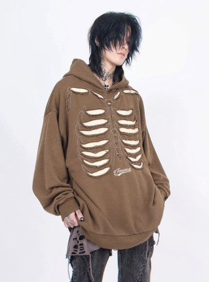 ボーンレイヤーフーディ