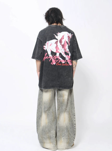レッドレターTシャツ
