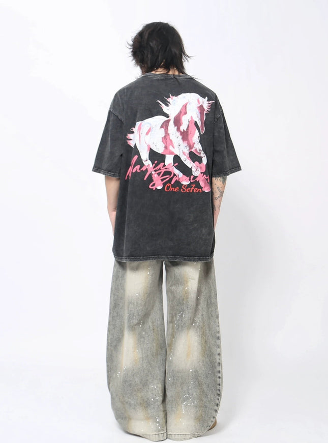 レッドレターTシャツ