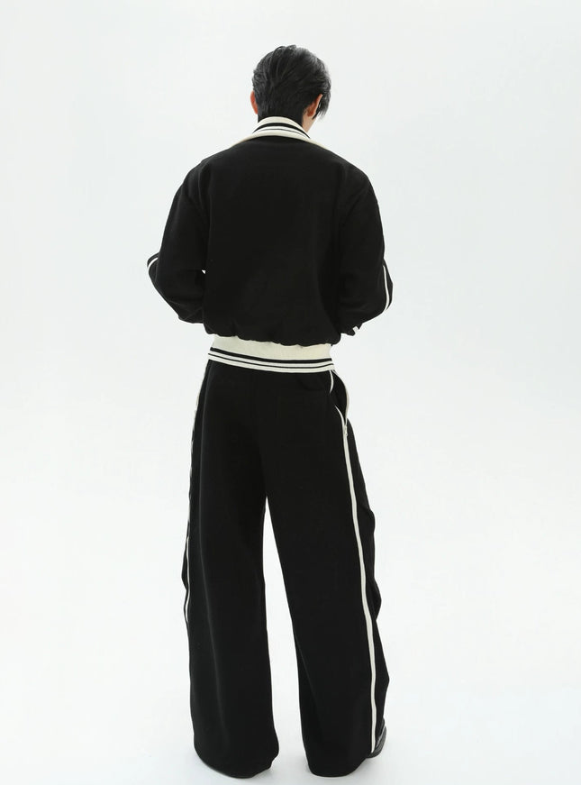 ジッパーラインパンツ