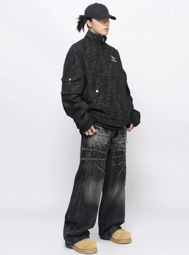 ミリタリースタンドブルゾン