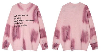 ソウルグランジダメージニット