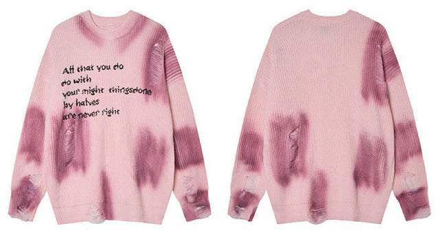 ソウルグランジダメージニット