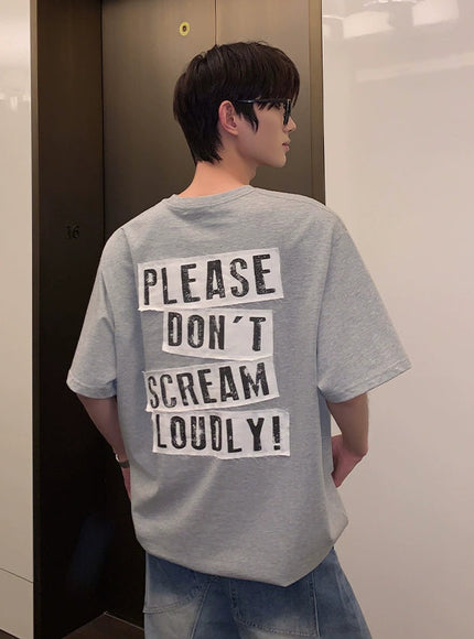 コリアンストリートパッチTシャツ