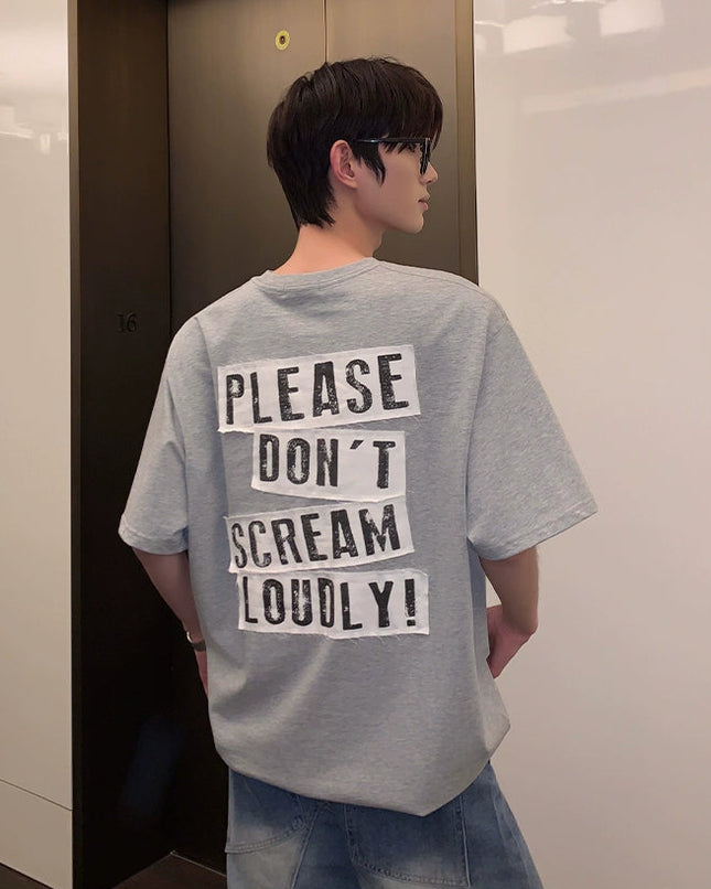 コリアンストリートパッチTシャツ