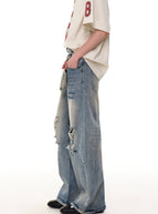 ウォッシュダメージデニム – SEON