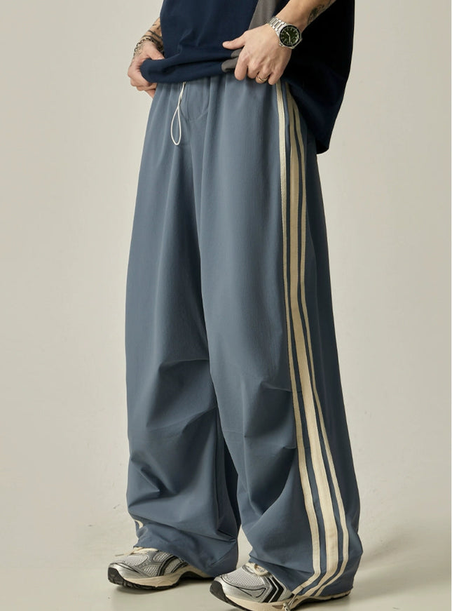 スリーラインルーズボトムス