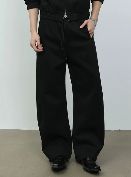 ワイドスウェットパンツ