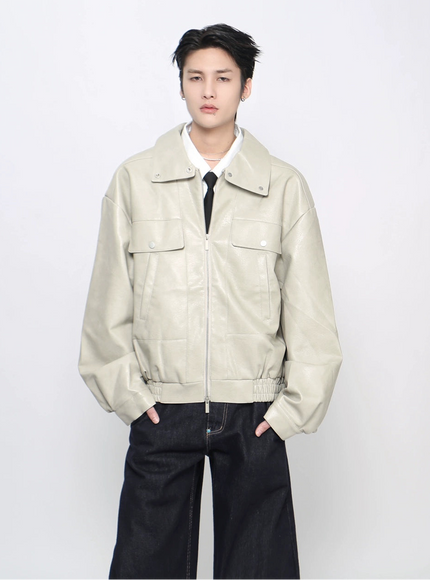 KRストリートレザージャケット