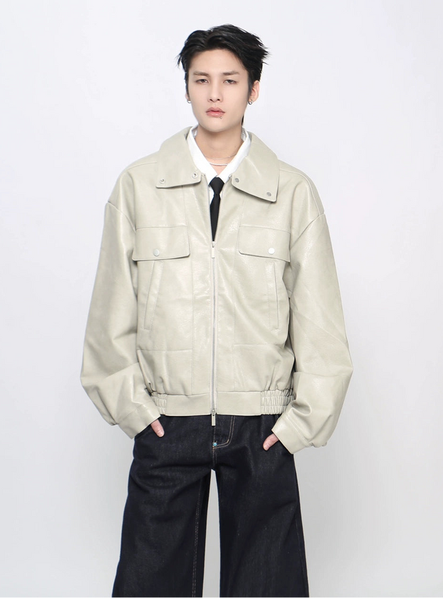 KRストリートレザージャケット