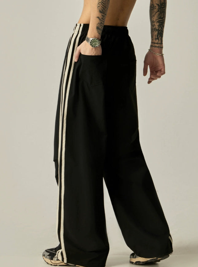 スリーラインルーズボトムス
