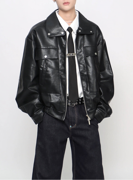 KRストリートレザージャケット