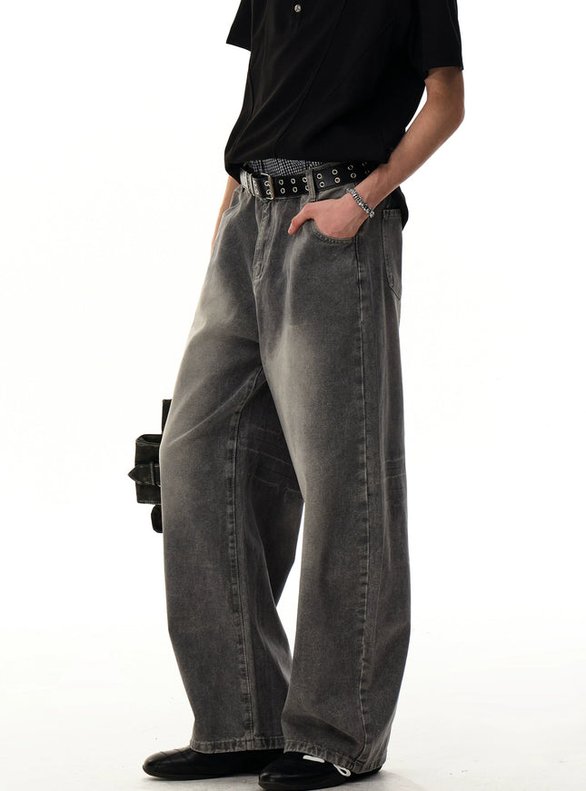 ルーズハンサムワイドデニム