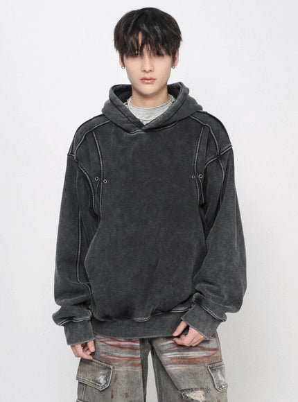 ピグメントステッチフーディ