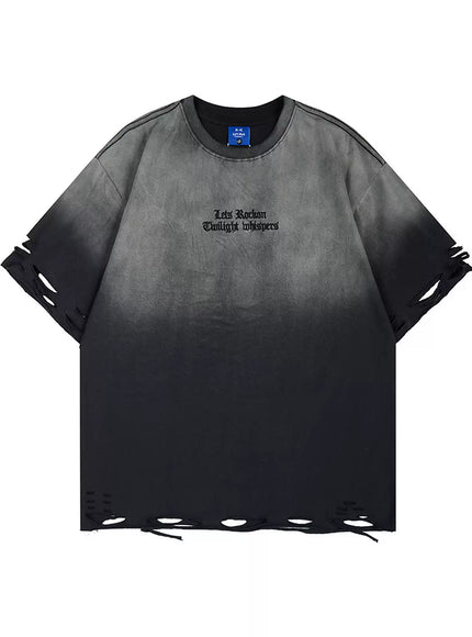 ラウンドホールTシャツ