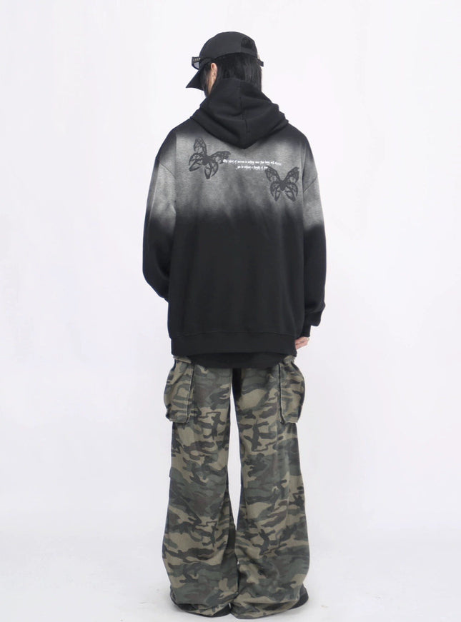 ダークグラデバタフライパーカー