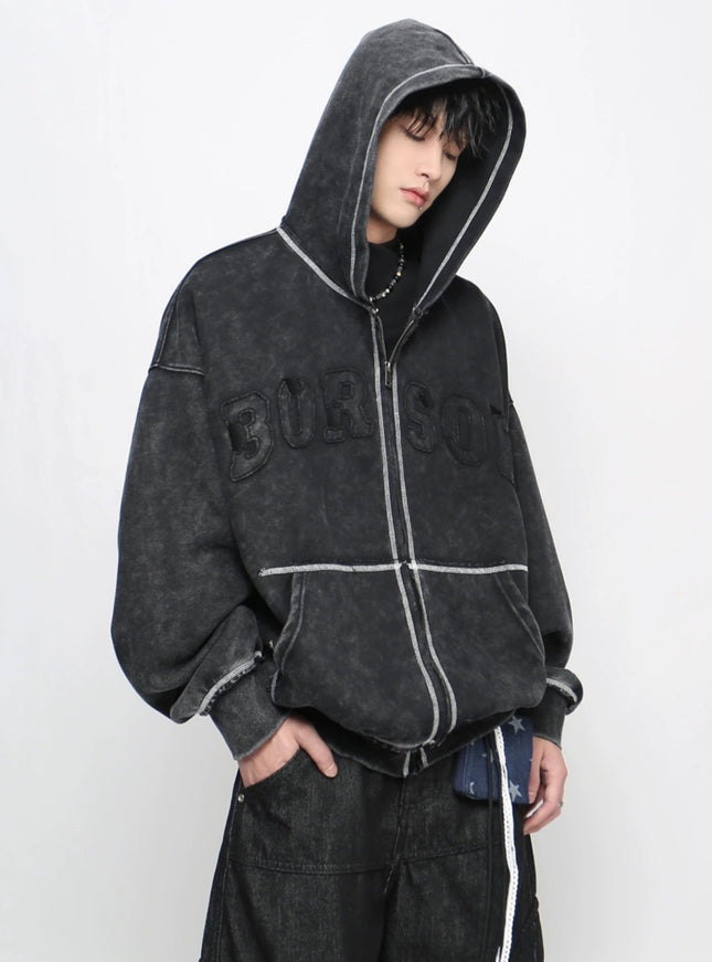 ストリートユースジップパーカー