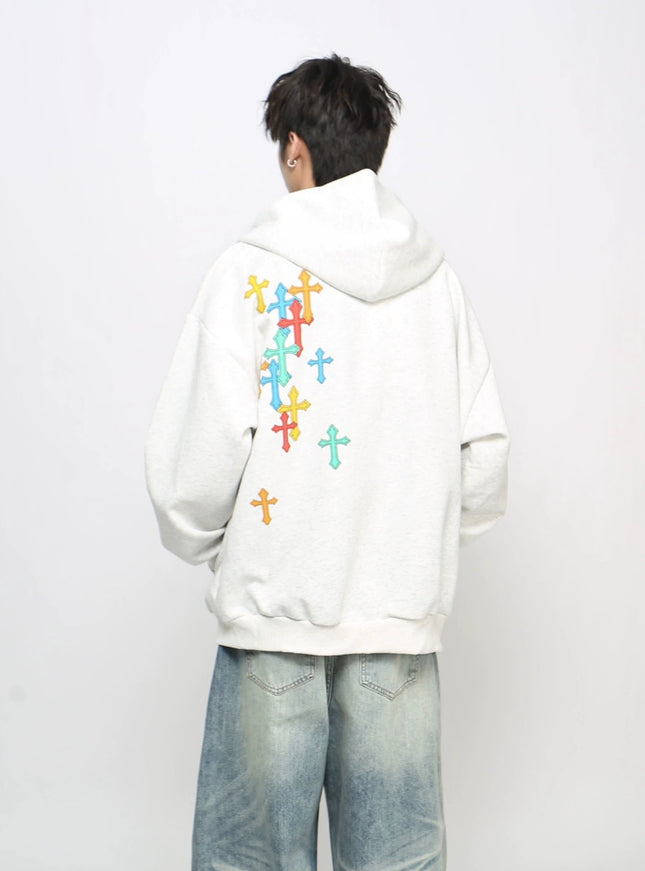 クロスオーバー ジップフーディ