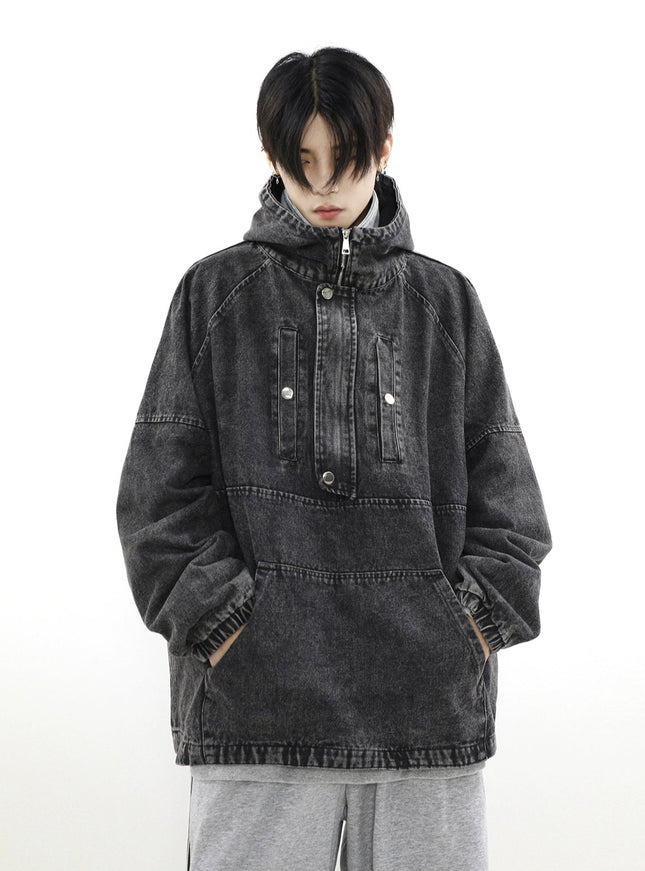 ウォッシュアノラックフーディー