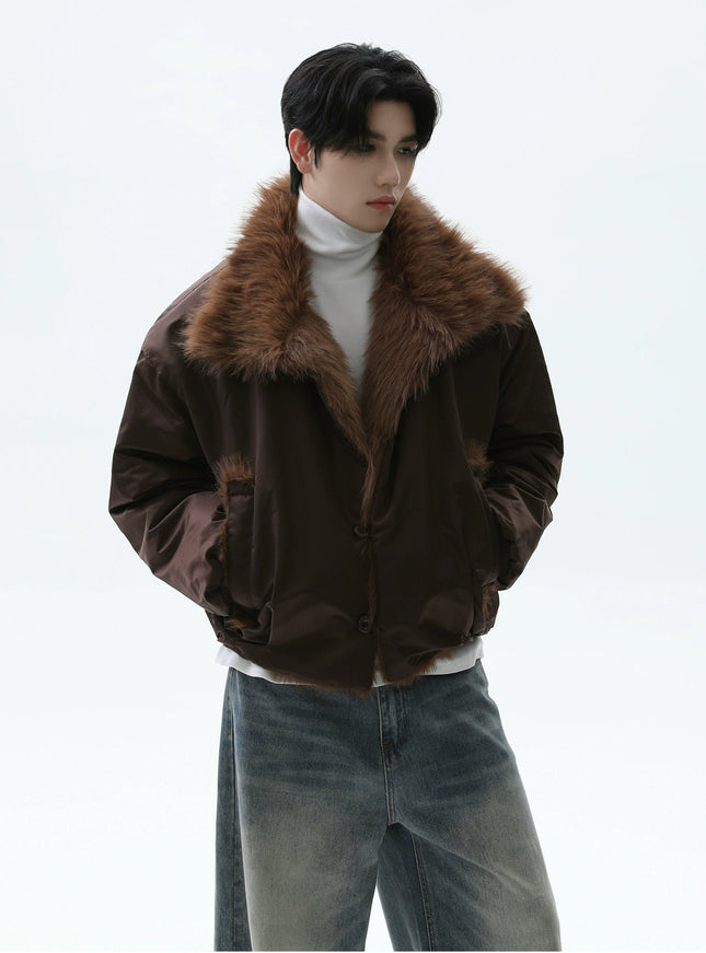 ファーカラージャケット