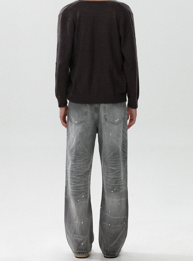 クラッシュアートグレージーンズ