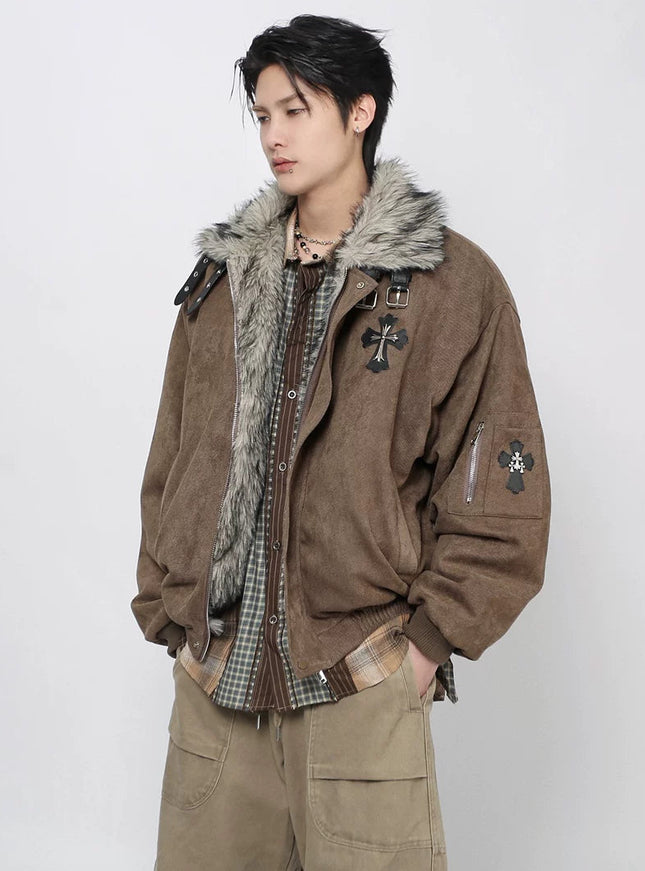 クロスファーカラージャケット