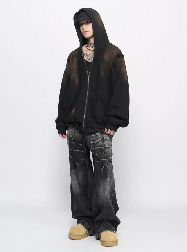 ブリーチシャドウジップパーカー