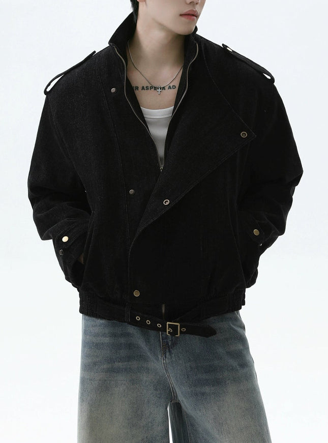 コーデュロイショートジャケット