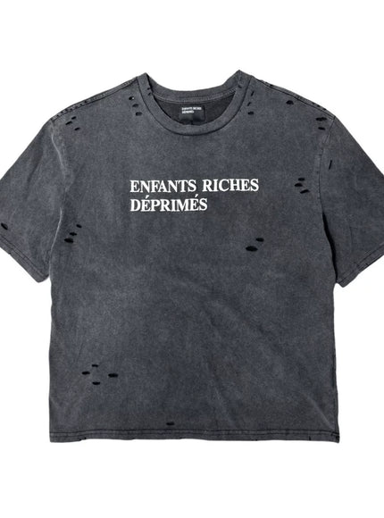 ダメージプリントTシャツ
