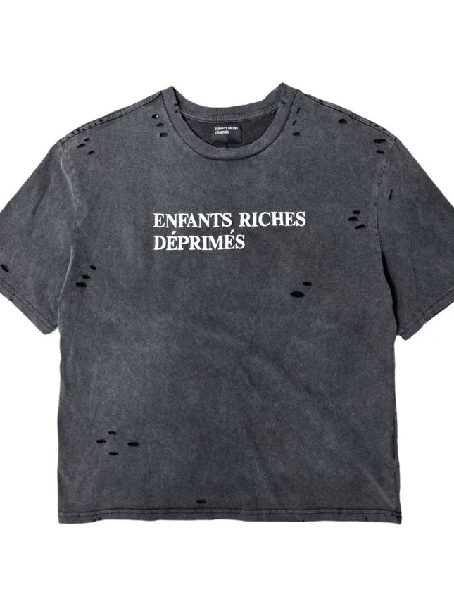 ダメージプリントTシャツ