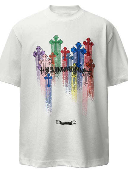 カラフルクロスTシャツ