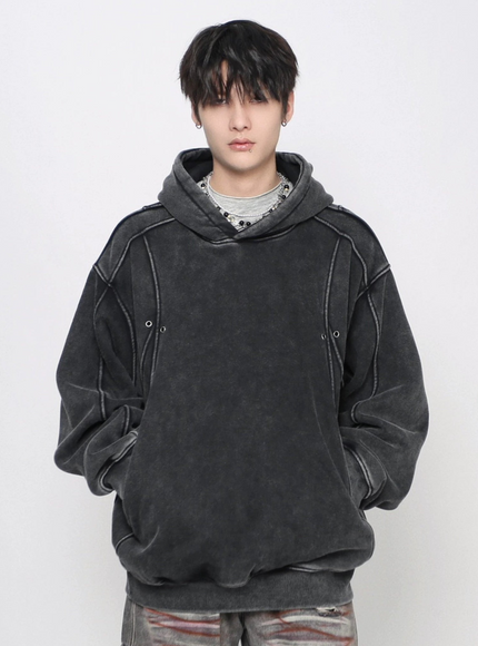 ピグメントステッチフーディ