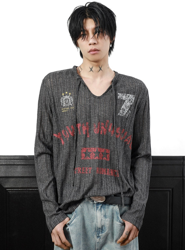 ウォッシュドグランジトップス