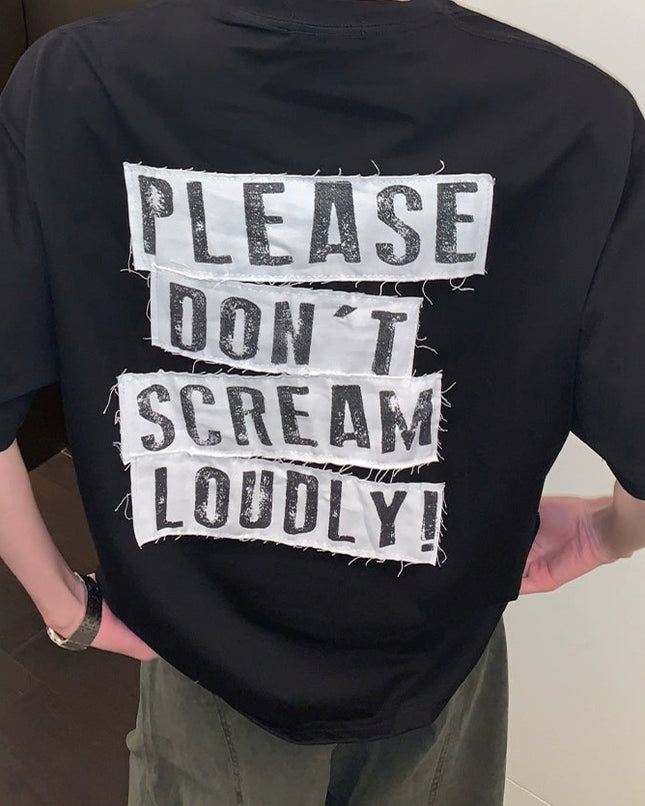 コリアンストリートパッチTシャツ