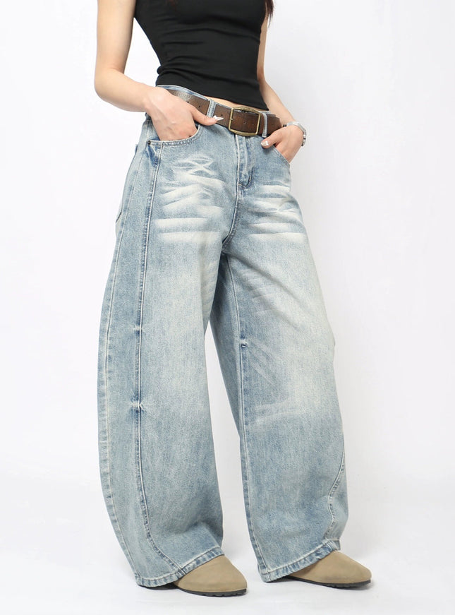 バルーンワイドヴィンテージデニム